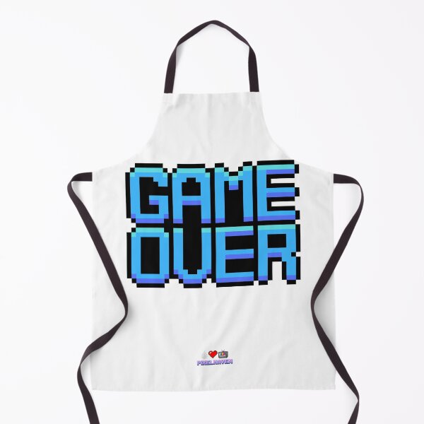 Item preview, GAME OVER RETRO ARCADE PIXEL ART designed and sold by WHITE FLAME PRINTS.