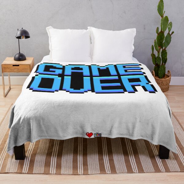 Item preview, GAME OVER RETRO ARCADE PIXEL ART designed and sold by WHITE FLAME PRINTS.