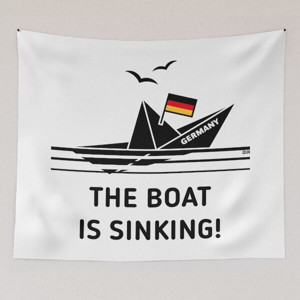 Item preview, The Boat Is Sinking! (Germany / Deutschland / POS) designed and sold by Roderix.