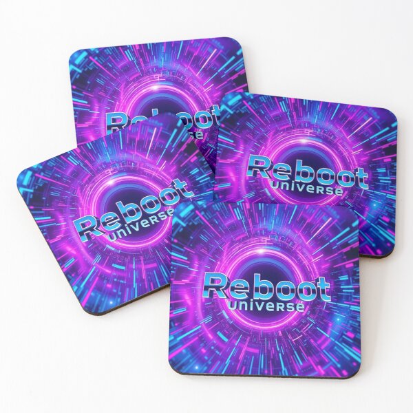 Item preview, Reboot Universe – Y2K Digital Sci-Fi Chrome Art designed and sold by CMdigit.