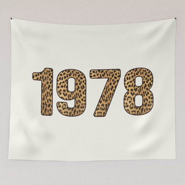 Item preview, 1978 Birth Year Leopard Print designed and sold by Jeallan Designs.