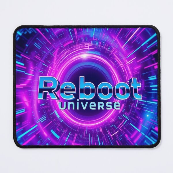 Item preview, Reboot Universe – Y2K Digital Sci-Fi Chrome Art designed and sold by CMdigit.