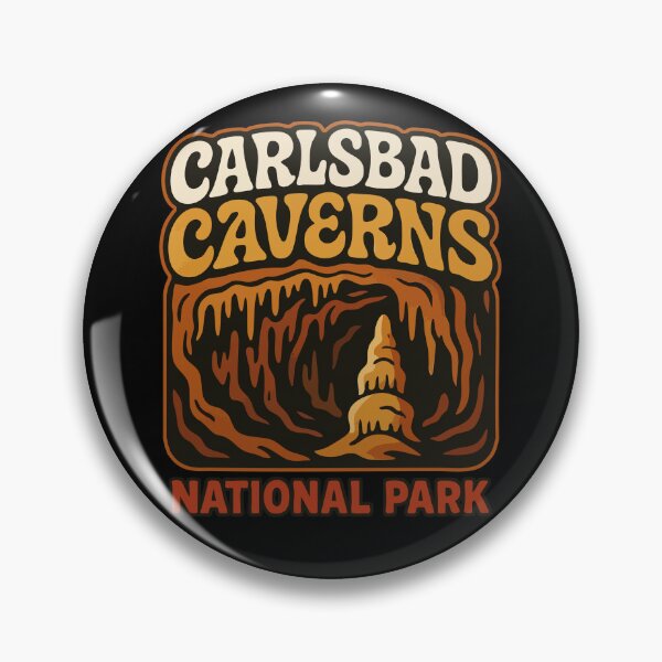 Item preview, Carlsbad Caverns National Park Vintage Travel designed and sold by TomFrontierArt.
