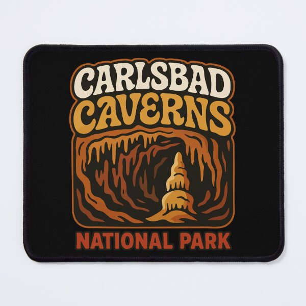 Item preview, Carlsbad Caverns National Park Vintage Travel designed and sold by TomFrontierArt.