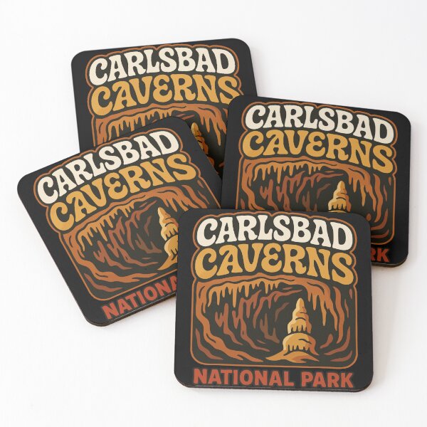 Item preview, Carlsbad Caverns National Park Vintage Travel designed and sold by TomFrontierArt.