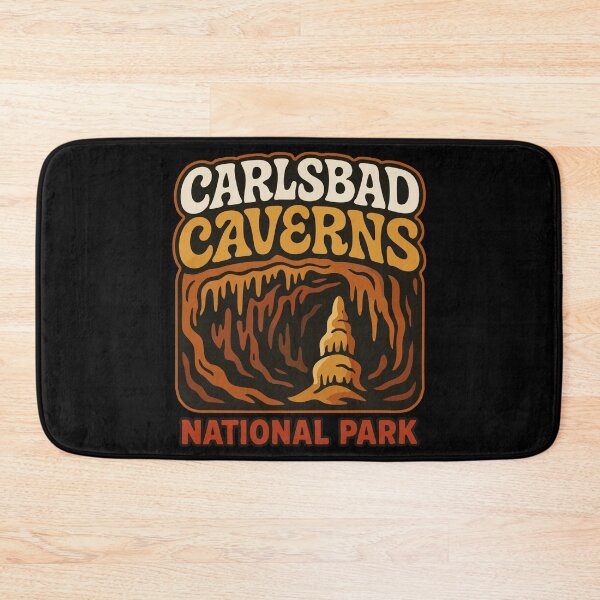 Item preview, Carlsbad Caverns National Park Vintage Travel designed and sold by TomFrontierArt.