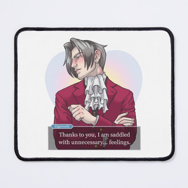 Item preview, Miles Edgeworth (Feelings) designed and sold by TheSlowMaxx.