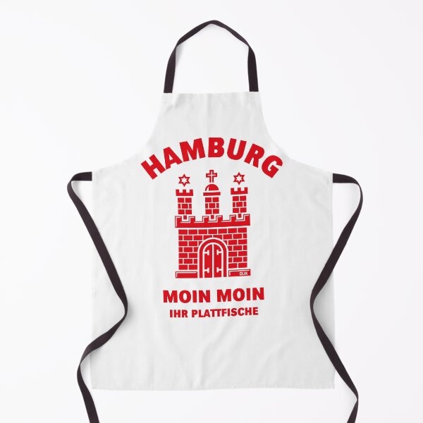 Item preview, Hamburg – Moin Moin, you flatfish (Low German / Red) designed and sold by Roderix.