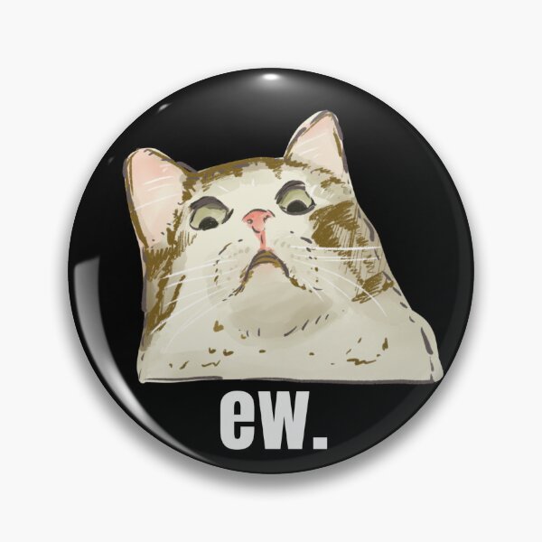 Item preview, Meme Cat Funny Sticker designed and sold by m4rsst0re.