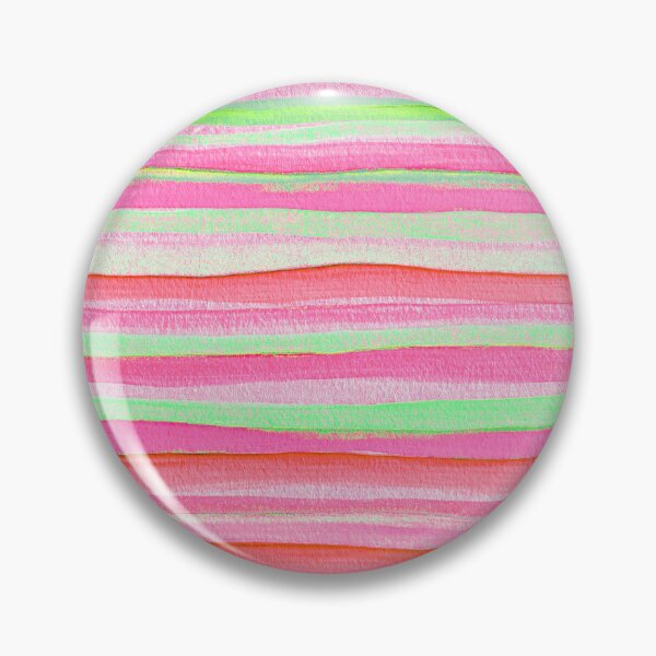 Item preview, Thin Watercolor Stripes Pink Horizontal designed and sold by Alex  Blud.