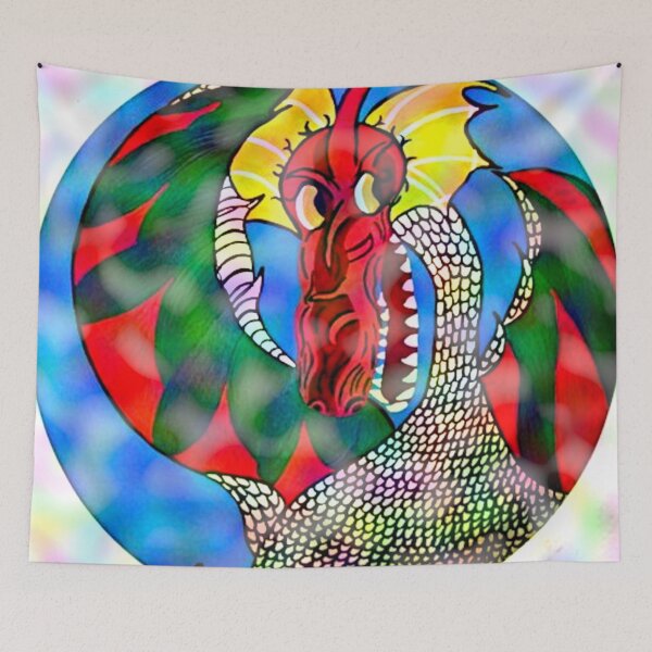 Item preview, Dragon in the Sky XVI designed and sold by Gluecknika.
