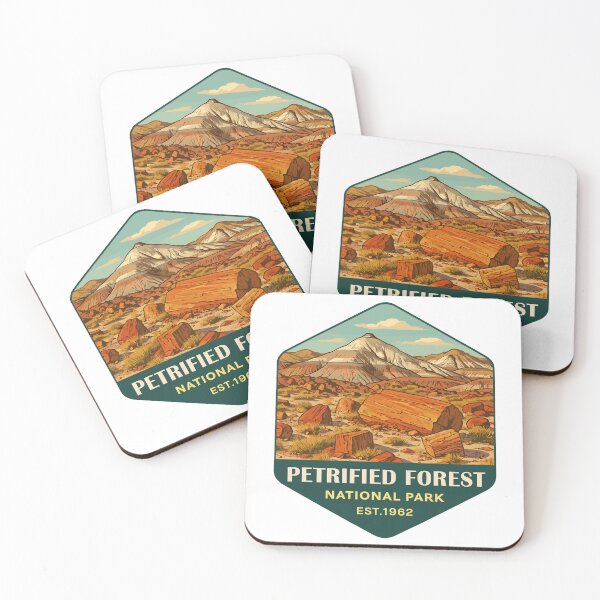 Item preview, Petrified Forest National Park Retro Sticker designed and sold by Ismeal Von.