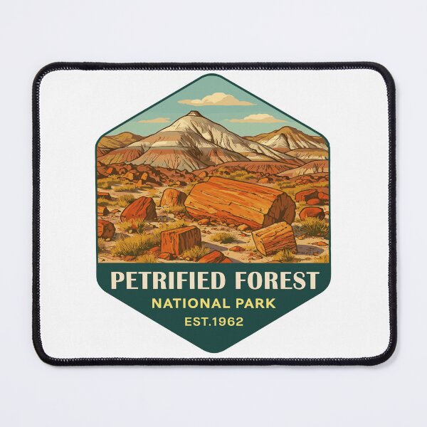 Item preview, Petrified Forest National Park Retro Sticker designed and sold by Ismeal Von.