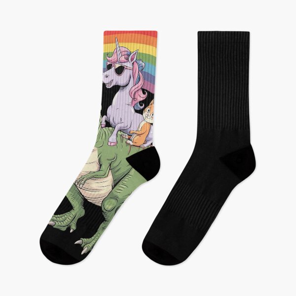 Item preview, Cat Unicorn Riding Dinosaur Kitten Lover Space Galaxy designed and sold by MonsterBuddiess.