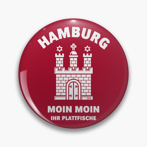 Item preview, Hamburg – Moin Moin, you flatfish (Low German / White) designed and sold by Roderix.