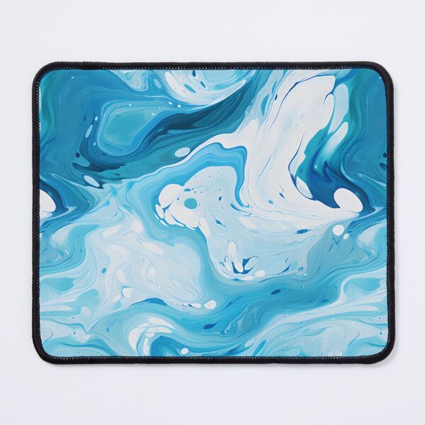 Item preview, Fluid Ocean Marble Abstraction designed and sold by Jackflash2023.