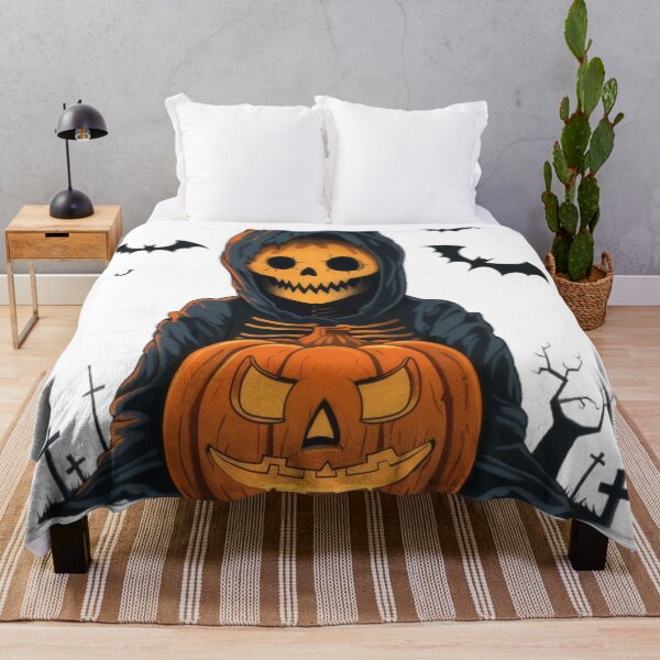 Item preview, Pumpkin Reaper Halloween Illustration designed and sold by funiSockel.