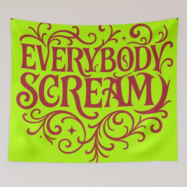 Item preview, Everybody  scream Florence and the machine  designed and sold by From Cyryl with Love.