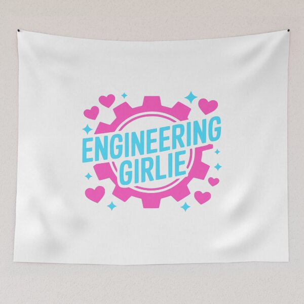 Item preview, Engineering Girlie! Funny Engineering Girl designed and sold by PMCreative.