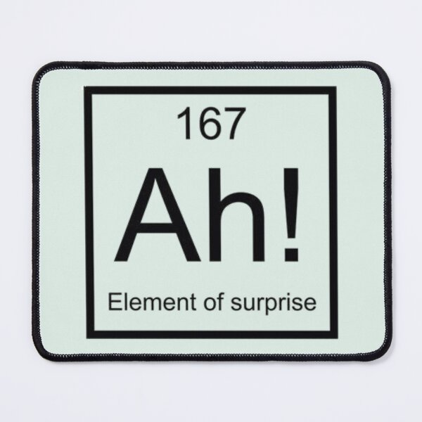 Item preview, Element Ah! 167 | Periodic Table Science designed and sold by DESIGN DIMENSION .