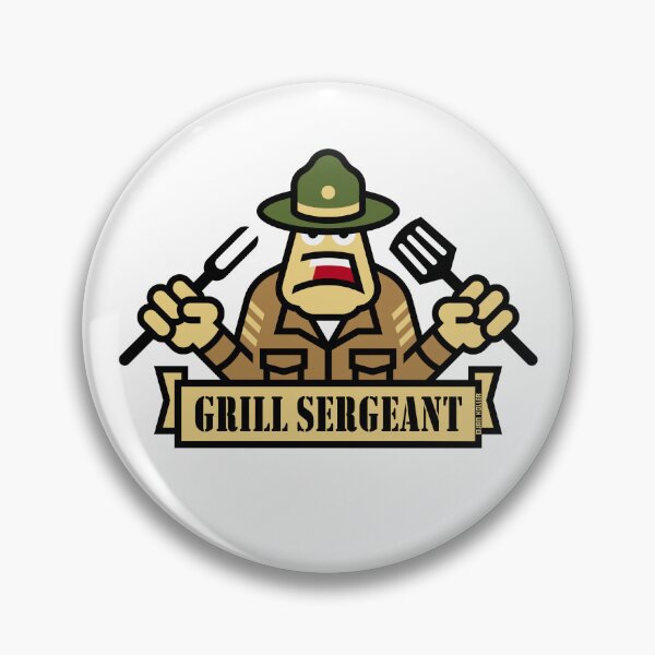 Item preview, Grill Sergeant (Grilling / BBQ / Barbecue) designed and sold by Roderix.