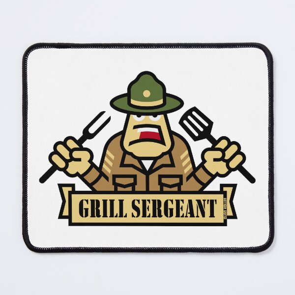 Item preview, Grill Sergeant (Grilling / BBQ / Barbecue) designed and sold by Roderix.