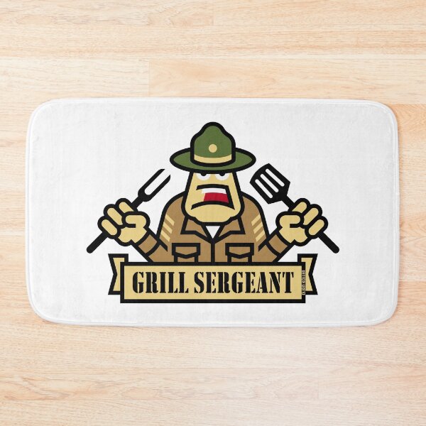 Item preview, Grill Sergeant (Grilling / BBQ / Barbecue) designed and sold by Roderix.