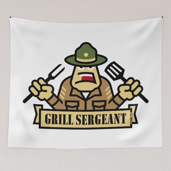 Artikelvorschau, Grill Sergeant (Grillen / BBQ / Barbecue) entworfen und verkauft von Roderix.
