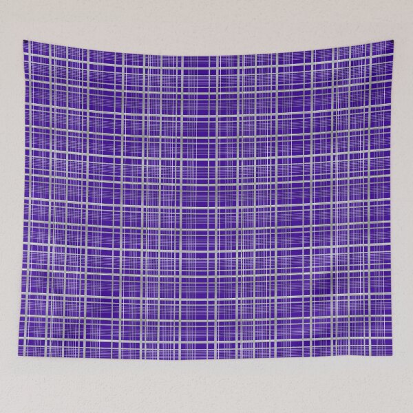 Item preview, Indigo and Silver Plaid  designed and sold by JaygiesDesign.