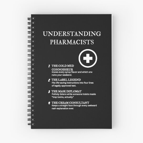 Item preview, Understanding Pharmacists – Translating Doctor Scribbles Since the Dawn of Time – Black designed and sold by PsyFlow35.