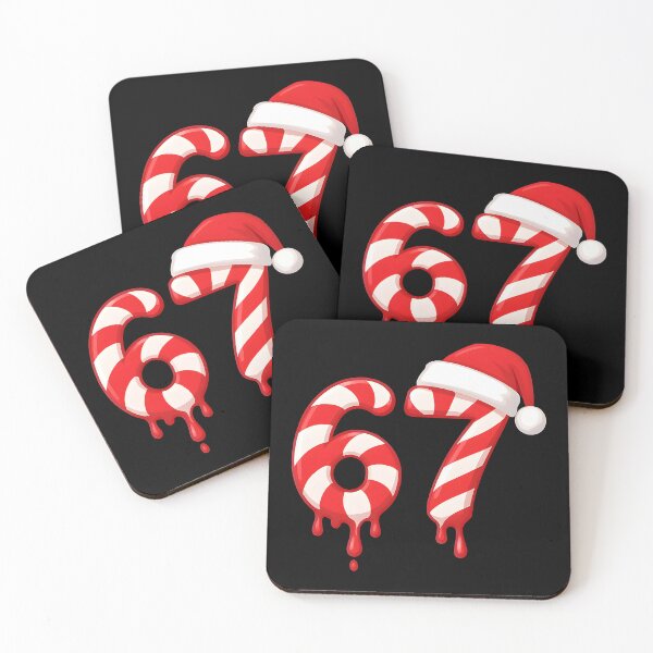 Item preview, Melting Candy Cane 67 Christmas Design, Santa Hat Holiday designed and sold by Addictive design.