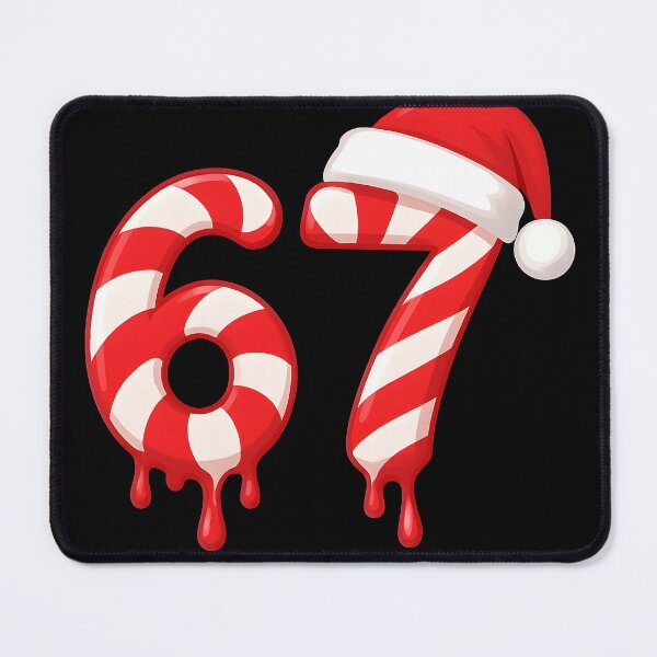 Item preview, Melting Candy Cane 67 Christmas Design, Santa Hat Holiday designed and sold by Addictive design.