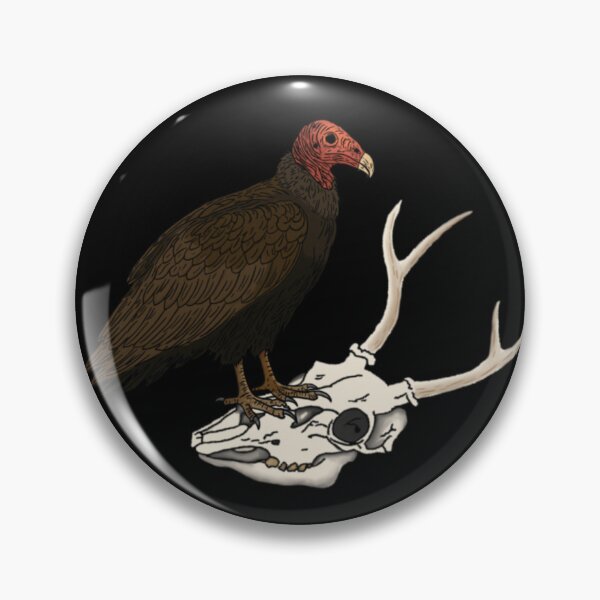 Item preview, Vulture and Skull designed and sold by RivendellBird.