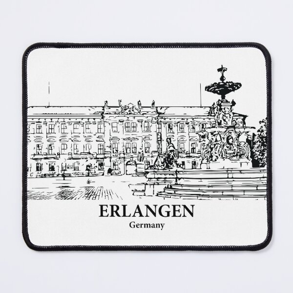 Item preview, Erlangen - Germany designed and sold by Lakeric Cityscapes.