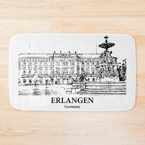 Item preview, Erlangen - Germany designed and sold by Lakeric Cityscapes.