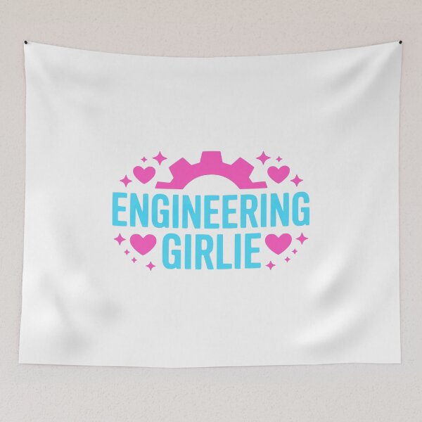 Item preview, Engineering Girlie! Pink Engineering Major designed and sold by PMCreative.