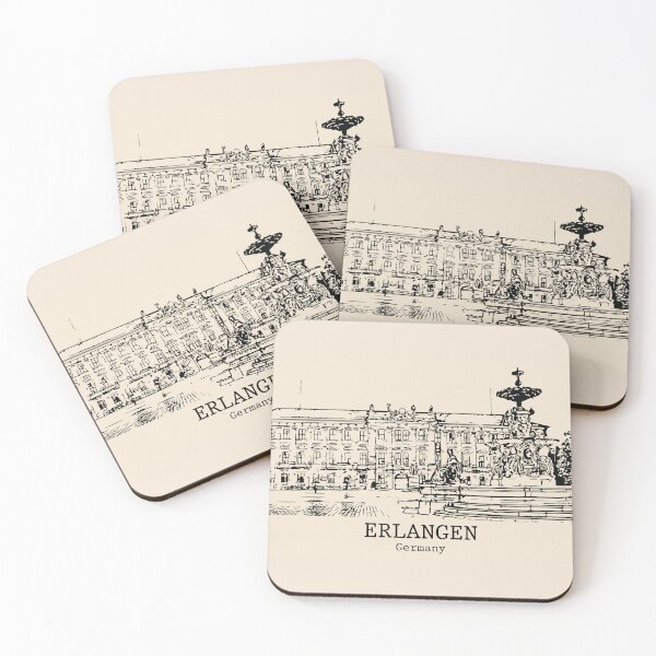 Item preview, Erlangen - Germany designed and sold by Lakeric Cityscapes.