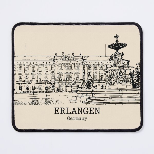 Item preview, Erlangen - Germany designed and sold by Lakeric Cityscapes.