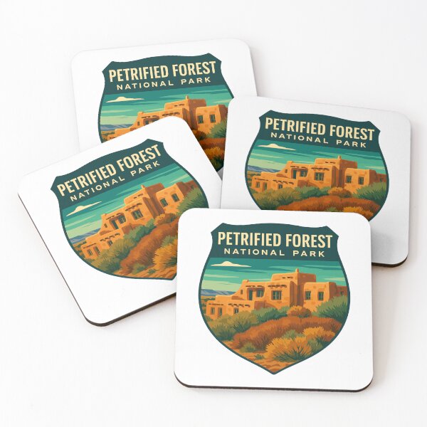 Item preview, Petrified Forest National Park Retro Sticker designed and sold by Ismeal Von.