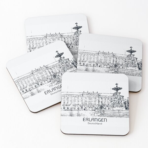 Item preview, Erlangen - Deutschland designed and sold by Lakeric Cityscapes.