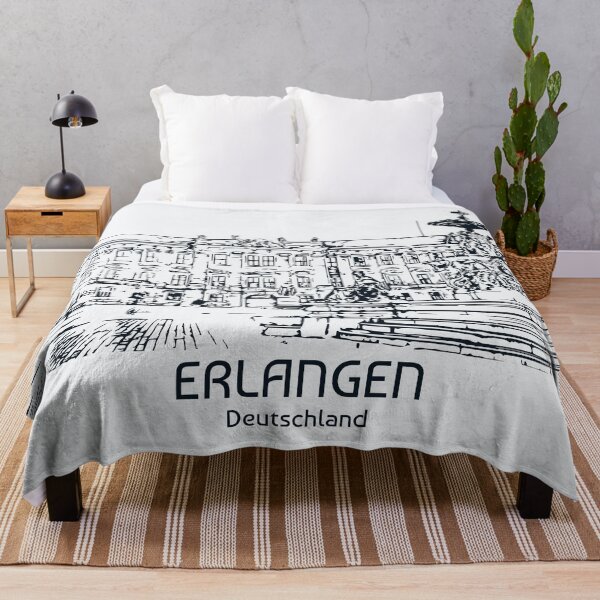 Item preview, Erlangen - Deutschland designed and sold by Lakeric Cityscapes.