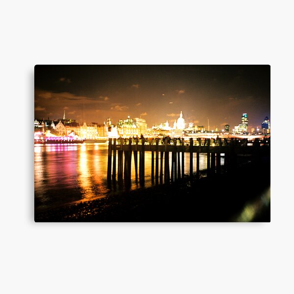 Southbank By Night Canvas Print
