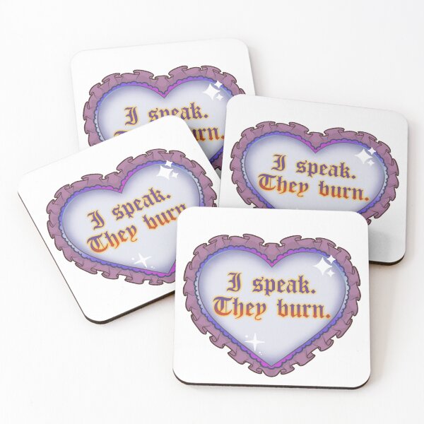 Item preview, I Speak. They Burn designed and sold by TheSlowMaxx.