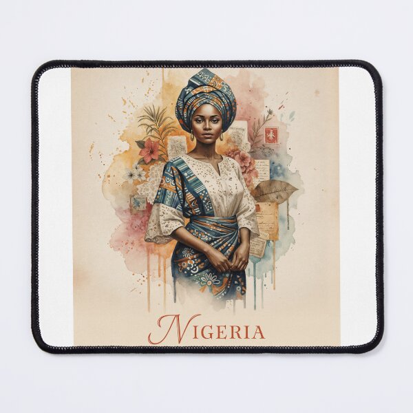 Item preview, Elegance of Heritage: Nigerian Beauty in Traditional Attire designed and sold by ForeverPrintsOK.