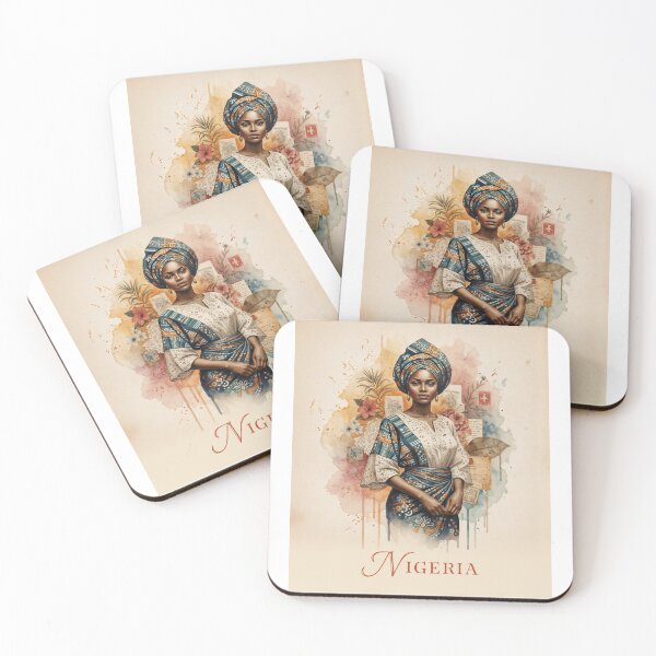 Item preview, Elegance of Heritage: Nigerian Beauty in Traditional Attire designed and sold by ForeverPrintsOK.