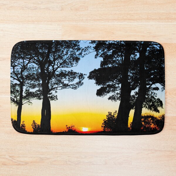 Item preview, Silhouetted Trees at Sunset In Skipton, Yorkshire, England designed and sold by Paul Thompson Photography.