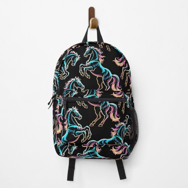Item preview, Wild Horse Neon Glitch Colors designed and sold by BluedarkArt.