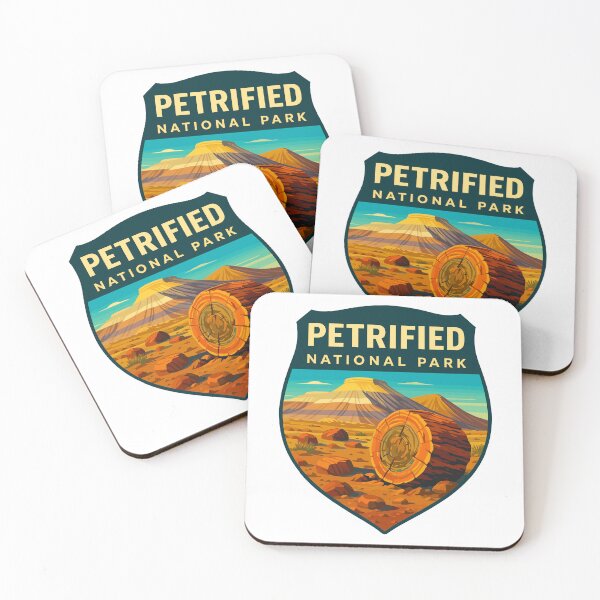Item preview, Petrified Forest National Park Retro Sticker designed and sold by Ismeal Von.