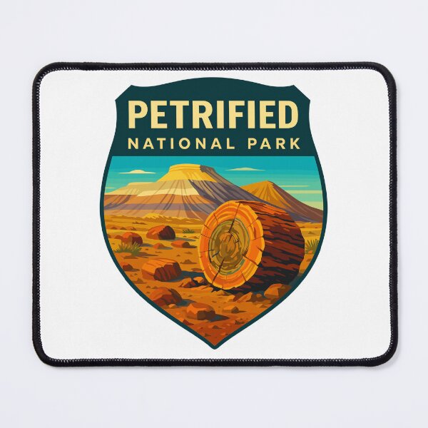 Item preview, Petrified Forest National Park Retro Sticker designed and sold by Ismeal Von.
