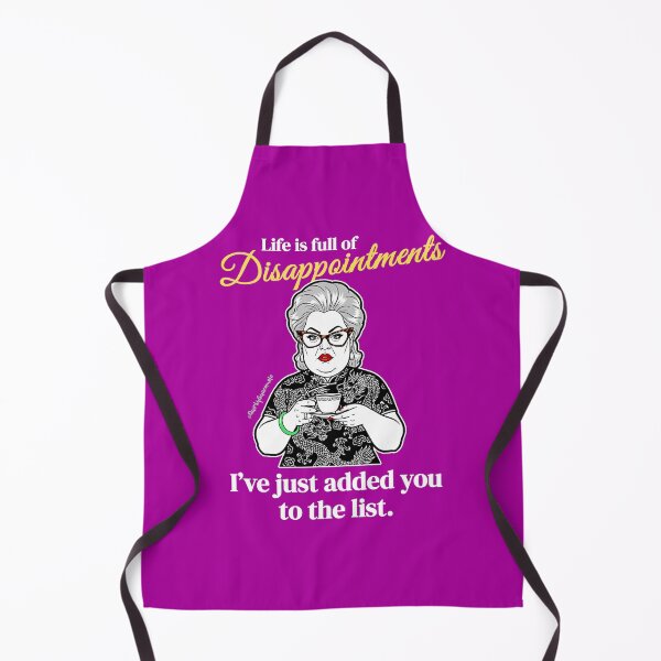 Item preview, Asian Auntie | Life is Full of Disappointments I've Just Added You to the List designed and sold by QuirkyGuacamole.